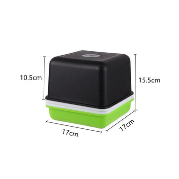 Clean Bean Sprout Plant Soilless Water Cultivation Peanut Garden Supplies Seedling Tray Sprout Planting Box Sprout Planting Pot
