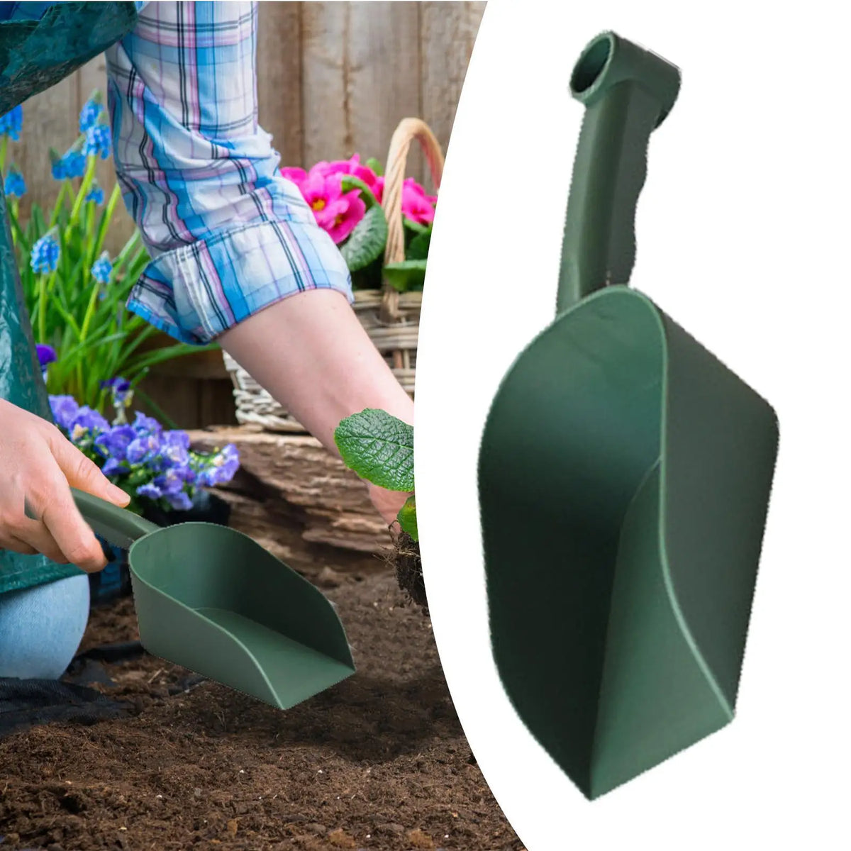 Small Plastic Garden Shovel Multifunctional Plant Shovel For Outdoor Garden Soil Fertilizer Hand Shovel Tool Household Tools