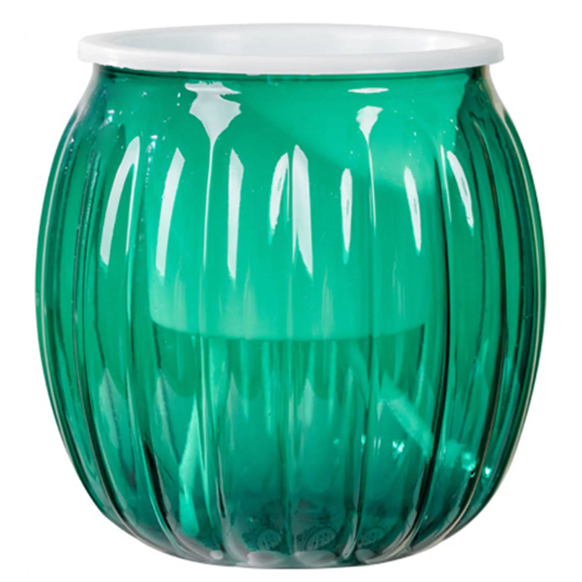 Clear Self Watering Planters Pots Modern Transparent Plants Care Pots for Garden Enthusiast Lover Gift
