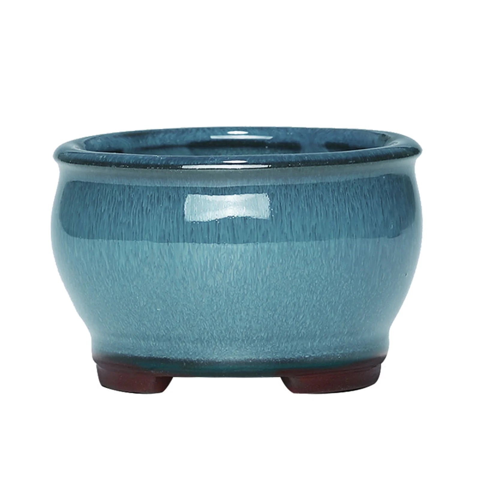 Ceramic Garden Planter Pots Ceramic Plant Pots with Drainage Holes for Indoor Flowers Cactus Herbs Aloes