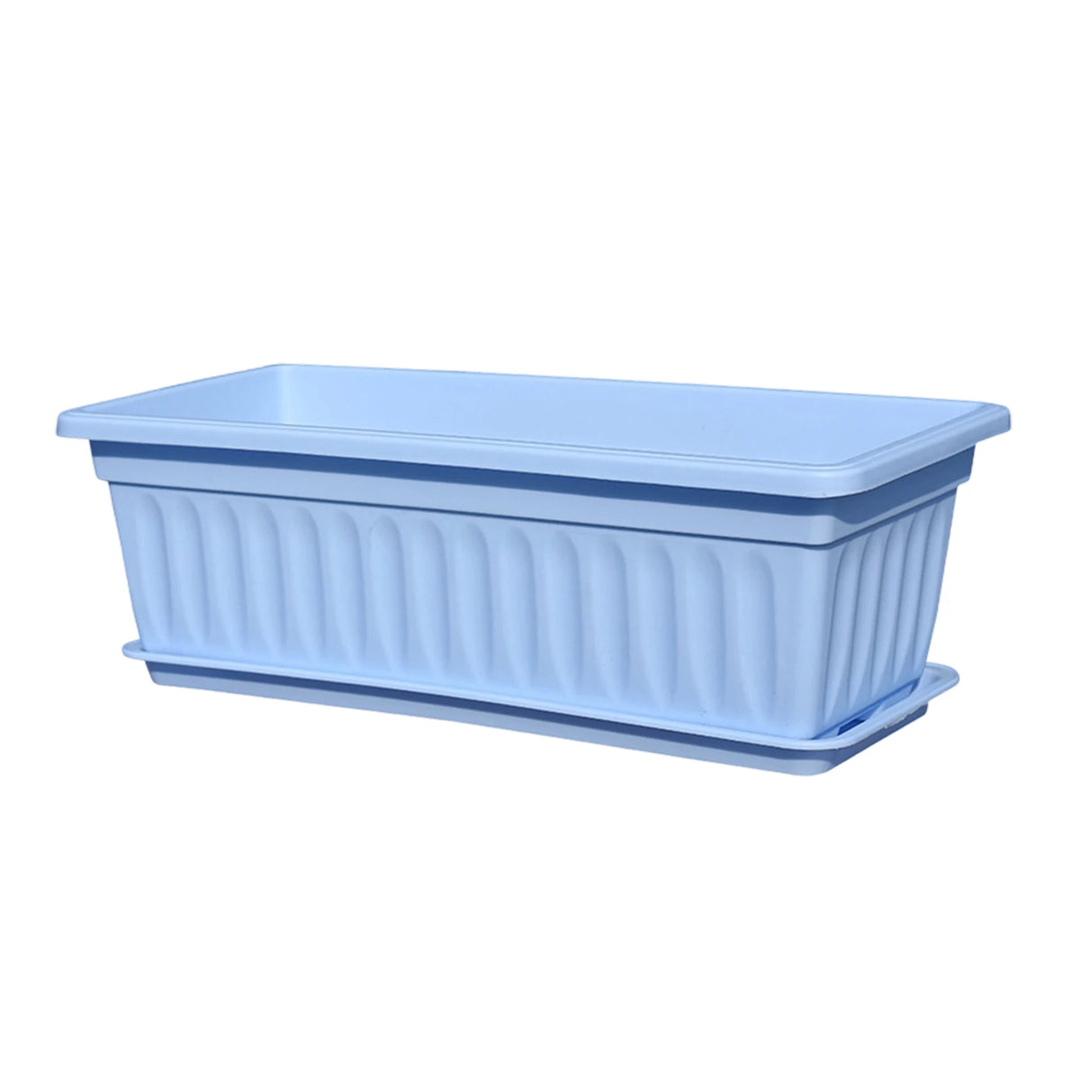 Plastic Vegetable Planters Rectangular Flowerpots For Balcony Indoor Gardening Breathable Plants Pots Garden Tools